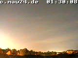 Der Himmel über Mannheim um 1:30 Uhr