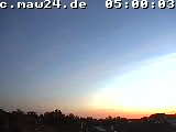 Der Himmel über Mannheim um 5:00 Uhr