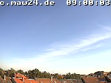 Der Himmel über Mannheim um 9:00 Uhr